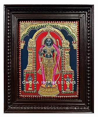 Ayodhya Sri Ram Lalla Tanjore Painting - Exclusive Collection