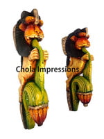 Yaazhi Wooden Wall Bracket Pair