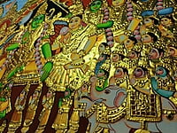 Ramar Pattabishegam - Chola Impressions Masterpiece Painting Ramar Pattabishegam - Chola Impressions Masterpiece Painting