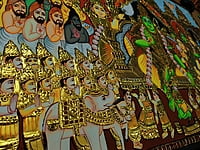 Ramar Pattabishegam - Chola Impressions Masterpiece Painting Ramar Pattabishegam - Chola Impressions Masterpiece Painting
